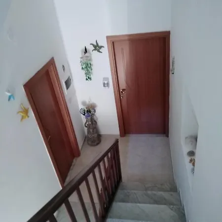 Apartman Monolocale Con Balcone Conchiglie Fiori A Le Forna